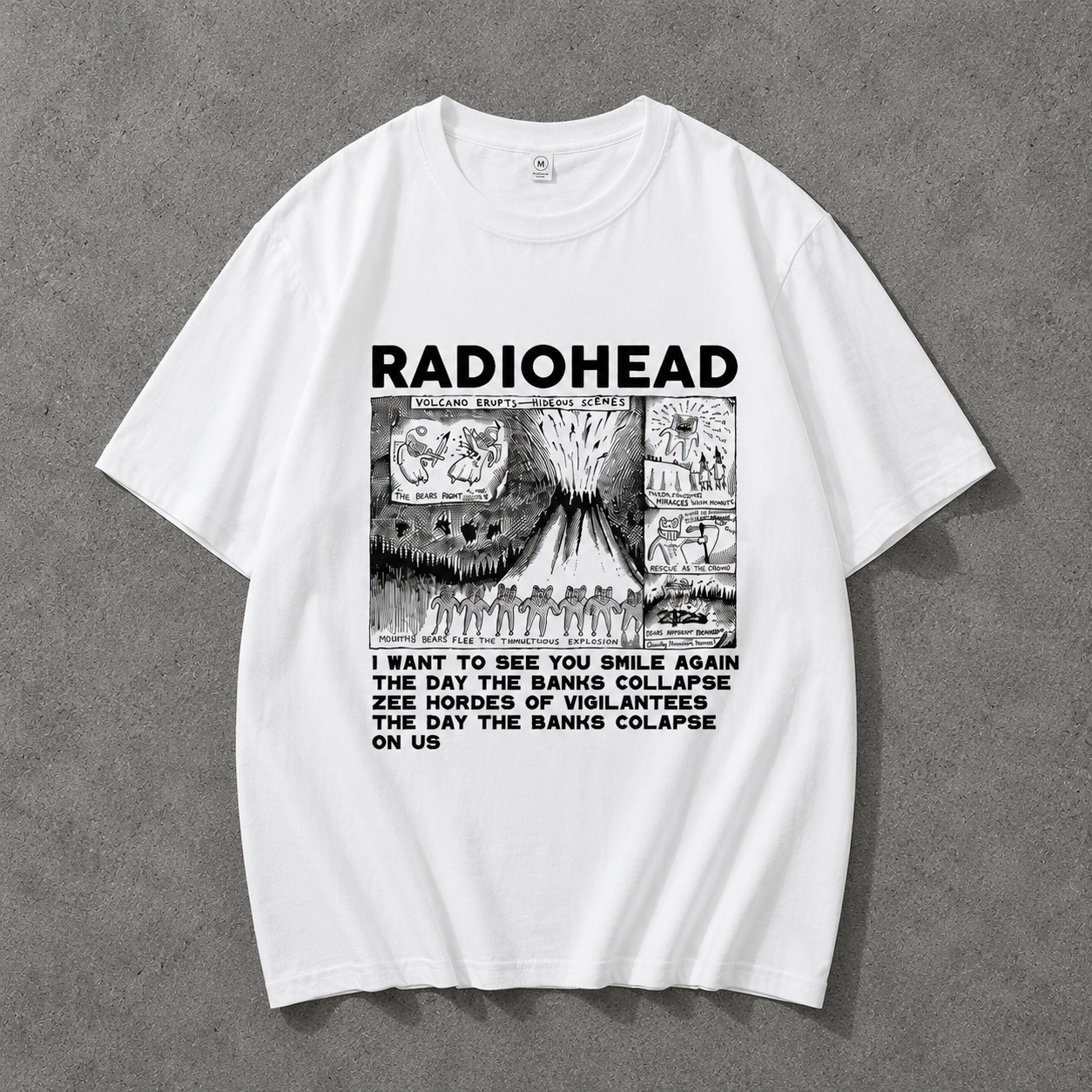 Radio Wave Graphic Tee