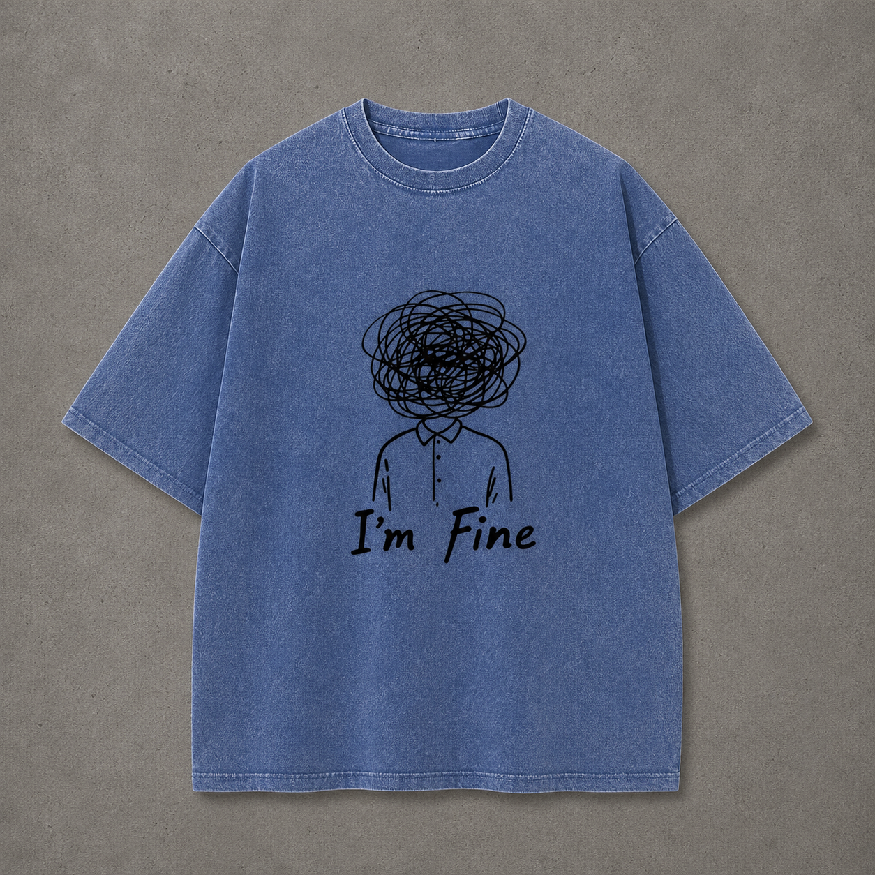 I'm Fine Vintage Graphic Tee