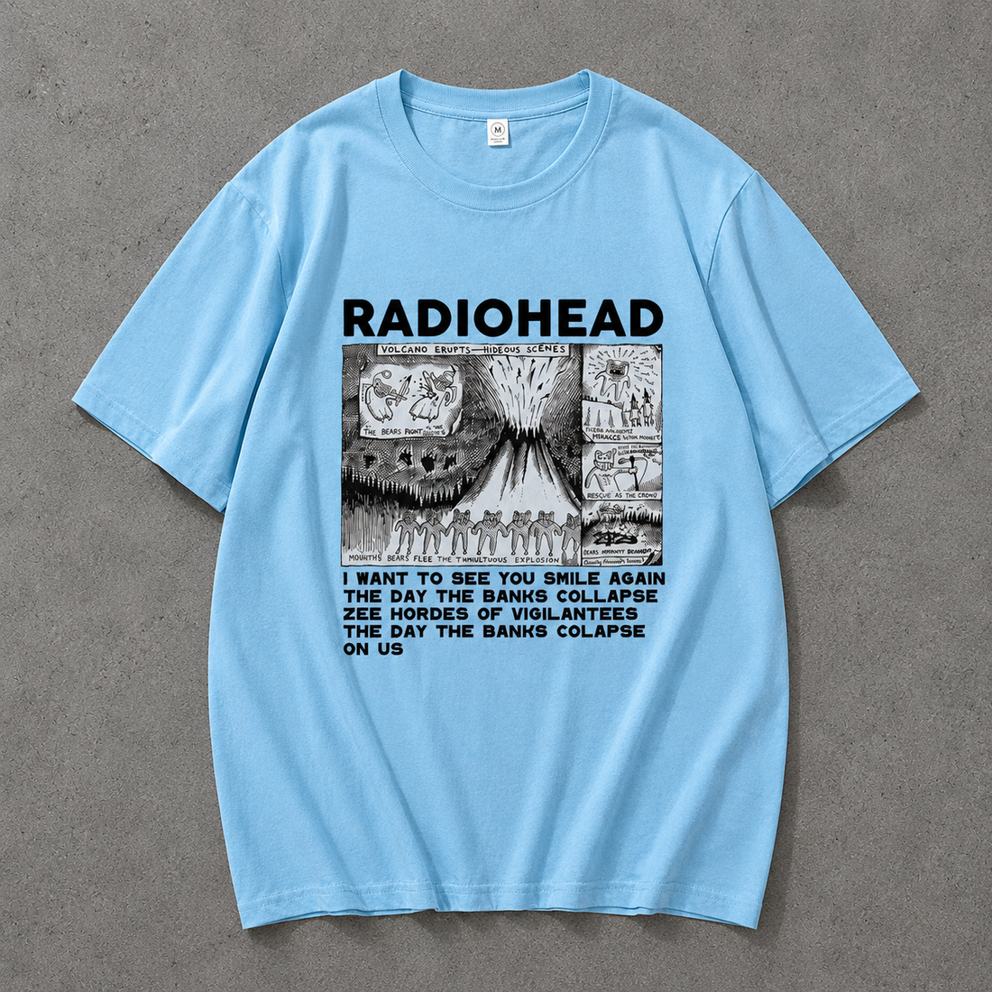 Radio Wave Graphic Tee
