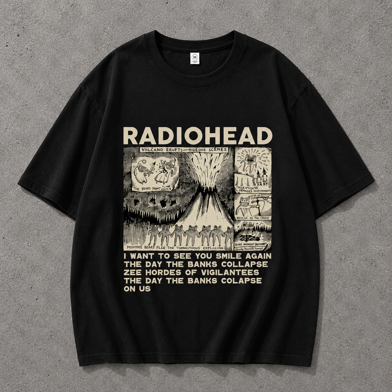Radio Wave Graphic Tee